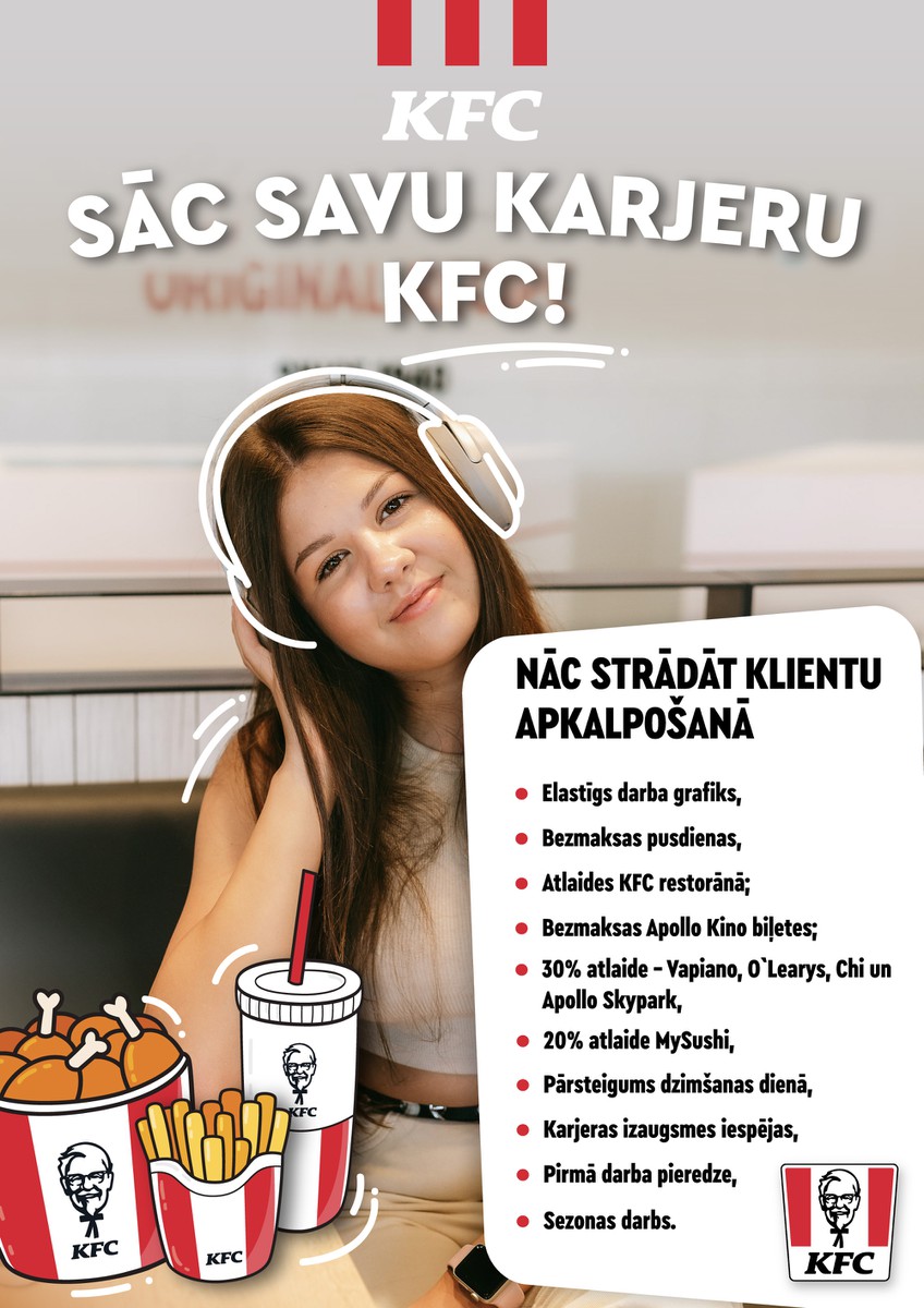 KFC - kasieris ( KFC T/C Domina Shopping)