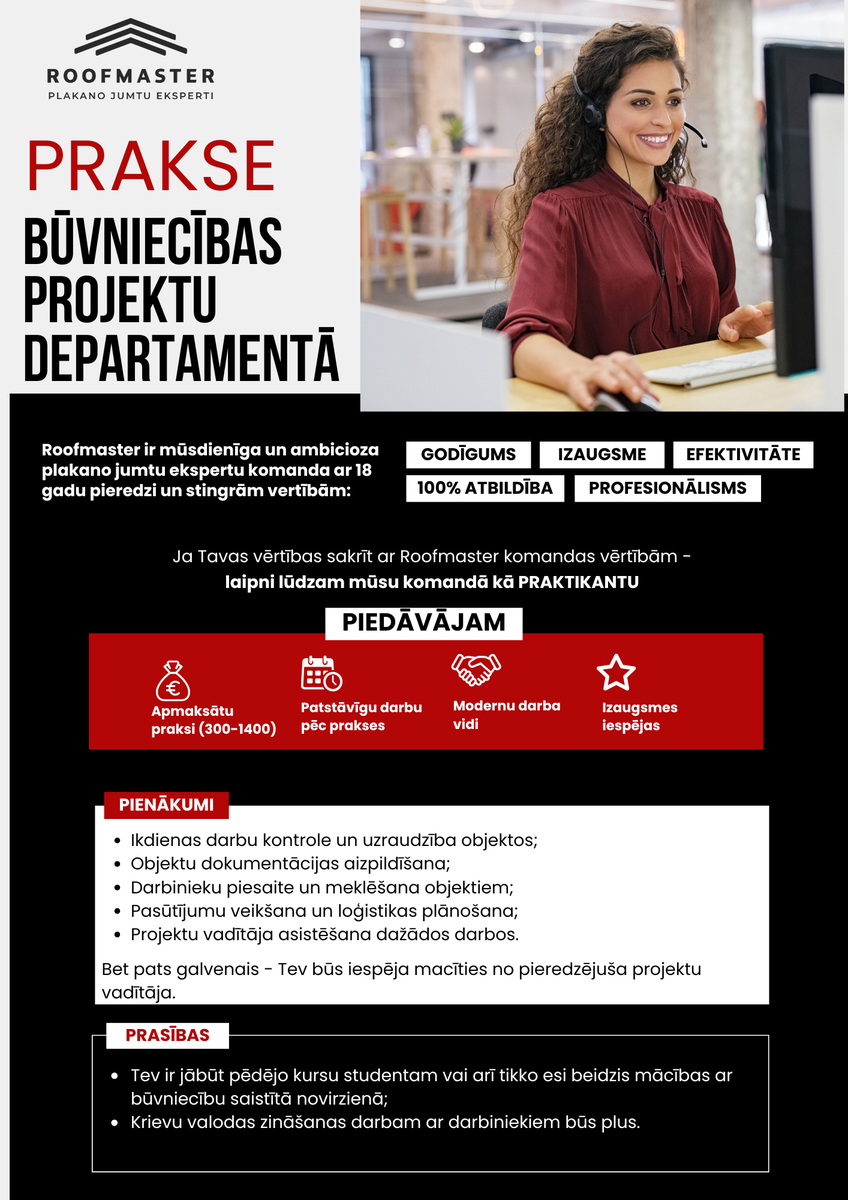 Būvniecības projektu vadītāja asistents